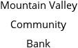 Mountain Valley Community Bank