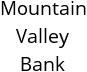 Mountain Valley Bank