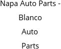 Napa Auto Parts - Blanco Auto Parts