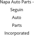 Napa Auto Parts - Seguin Auto Parts Incorporated