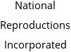 National Reproductions Incorporated