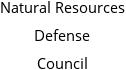 Natural Resources Defense Council