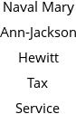 Naval Mary Ann-Jackson Hewitt Tax Service