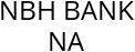 NBH BANK NA