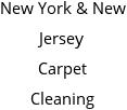 New York & New Jersey Carpet Cleaning