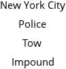 New York City Police Tow Impound