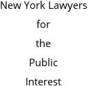 New York Lawyers for the Public Interest