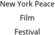 New York Peace Film Festival