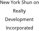 New York Shun on Realty Development Incorporated