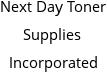 Next Day Toner Supplies Incorporated