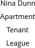 Nina Dunn Apartment Tenant League