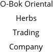 O-Bok Oriental Herbs Trading Company