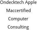 Ondecktech Apple Maccertified Computer Consulting