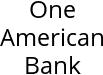 One American Bank