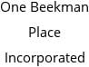 One Beekman Place Incorporated