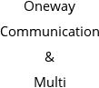 Oneway Communication & Multi