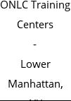 ONLC Training Centers - Lower Manhattan, NY