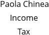 Paola Chinea Income Tax