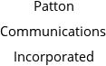 Patton Communications Incorporated