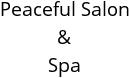 Peaceful Salon & Spa