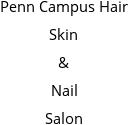 Penn Campus Hair Skin & Nail Salon