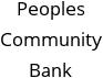 Peoples Community Bank