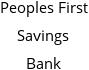 Peoples First Savings Bank