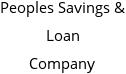 Peoples Savings & Loan Company