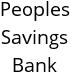 Peoples Savings Bank