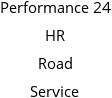 Performance 24 HR Road Service