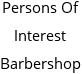 Persons Of Interest Barbershop