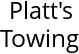 Platt's Towing