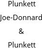 Plunkett Joe-Donnard & Plunkett