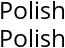 Polish Polish