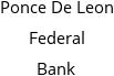 Ponce De Leon Federal Bank