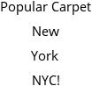 Popular Carpet New York NYC!