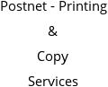 Postnet - Printing & Copy Services