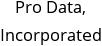 Pro Data, Incorporated