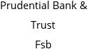 Prudential Bank & Trust Fsb