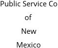 Public Service Co of New Mexico