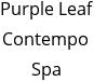 Purple Leaf Contempo Spa