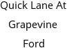 Quick Lane At Grapevine Ford