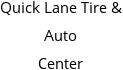 Quick Lane Tire & Auto Center