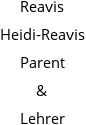 Reavis Heidi-Reavis Parent & Lehrer