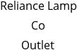 Reliance Lamp Co Outlet