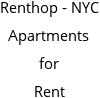 Renthop - NYC Apartments for Rent