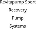 Revitapump Sport Recovery Pump Systems