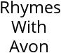 Rhymes With Avon