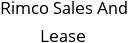 Rimco Sales And Lease