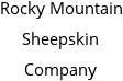 Rocky Mountain Sheepskin Company